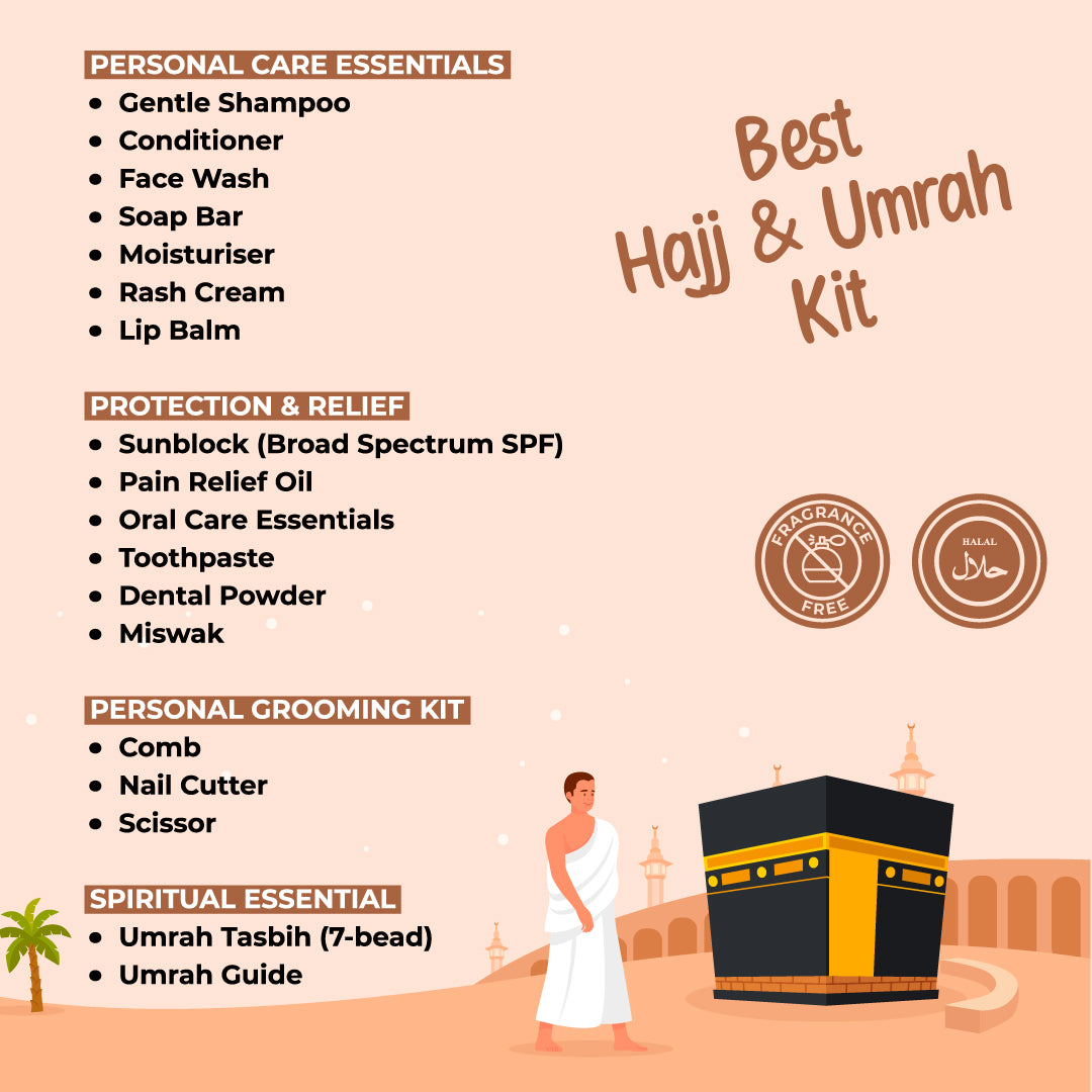 Complete Hajj and Umrah Care Kit